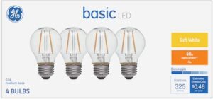 Best E12 Bulbs - GE Basic LED