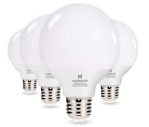 Best Globe Bulbs - 60W - Hangsang 60W G25
