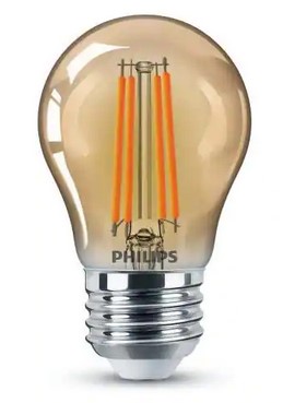 Best Low 25 Watt Light Bulbs - Philips 25W A15 Amber Glass LED Light Bulb